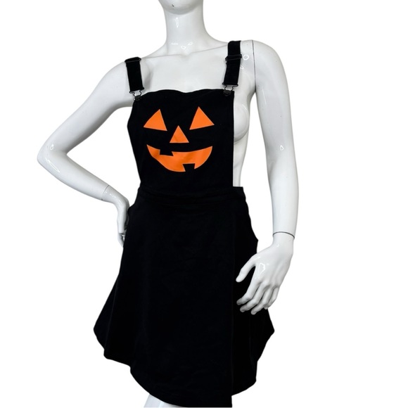 ModClothxBlack Friday Collab Pumpkin Jumper Dress 
Halloween xl jackOlantern NWT - Picture 7 of 15